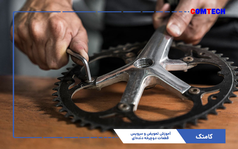 سرویس قطعات دوچرخه دنده‌ای