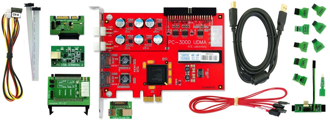 اجزای دستگاه PC3000 اجزای دستگاه PC3000