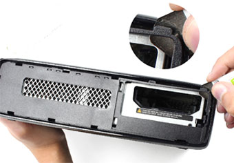 باز کردن پنل پایین xbox باز کردن پنل پایین xbox