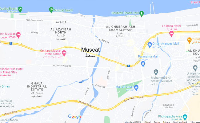نقشه مسقط نقشه مسقط