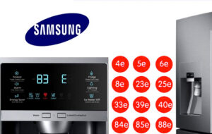 لیست کد خطاهای یخچال سامسونگ