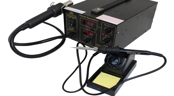 لحیم کاری قطعات smd با هیتر