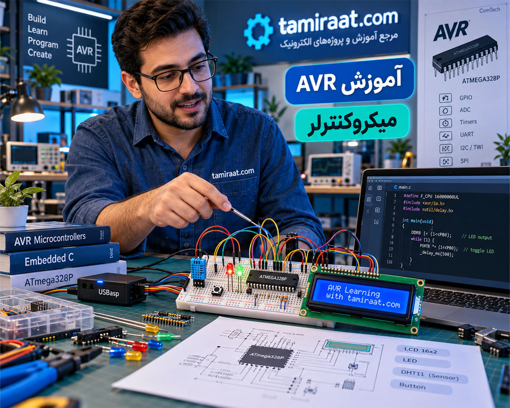 آموزش میکروکنترلر AVR