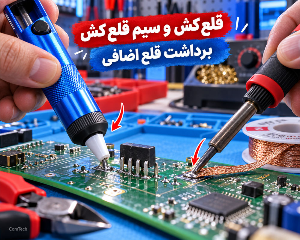 استفاده از قلع کش