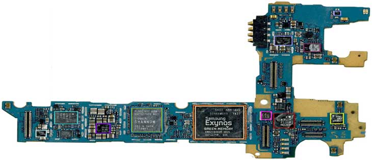 شماتیک و سرویس منوال گوشی های هوآوی Huawei