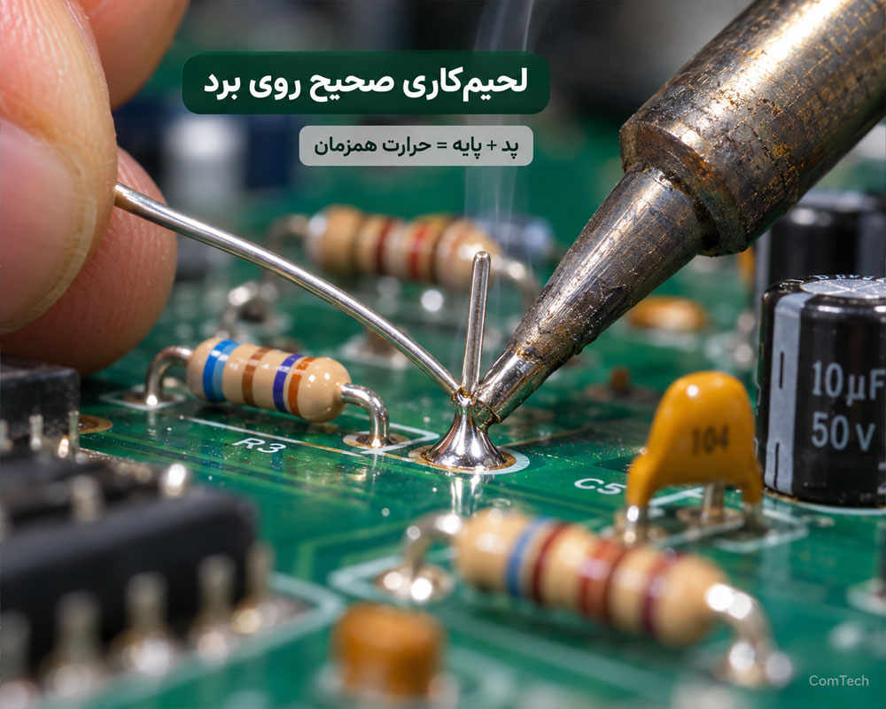 لحیم کاری برد