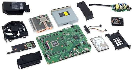 راهنمای باز کردن قطعات xbox one s