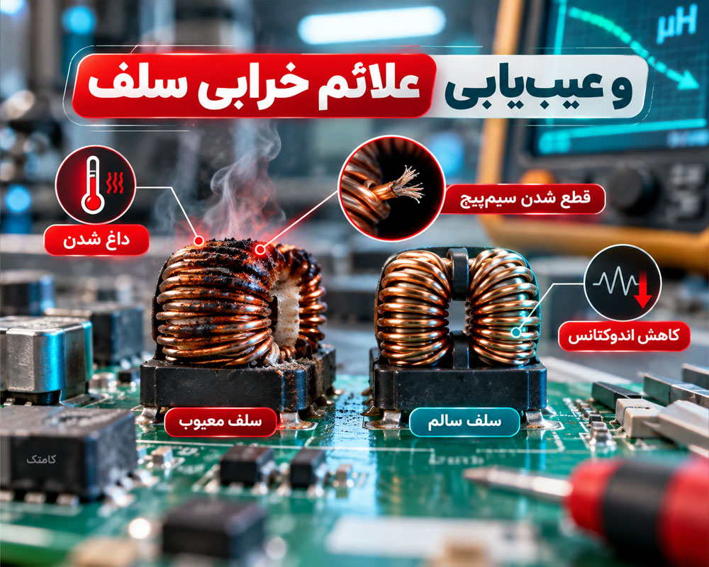 علائم خرابی سلف الکترونیکی