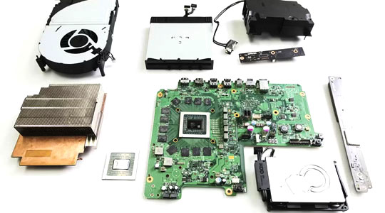 راهنمای باز کردن قطعات xbox one x