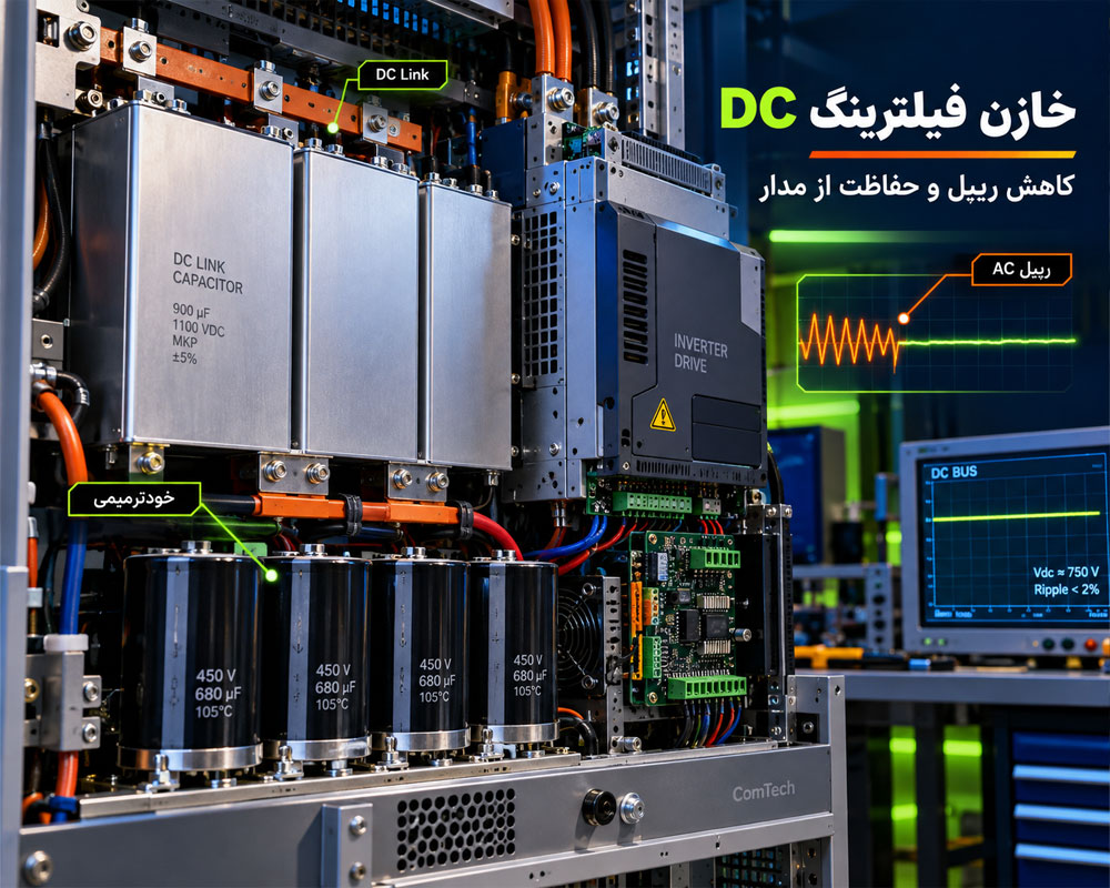 خازن لینک DC اینورتر