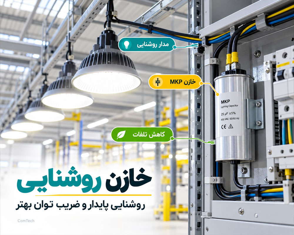 خازن روشنایی صنعتی