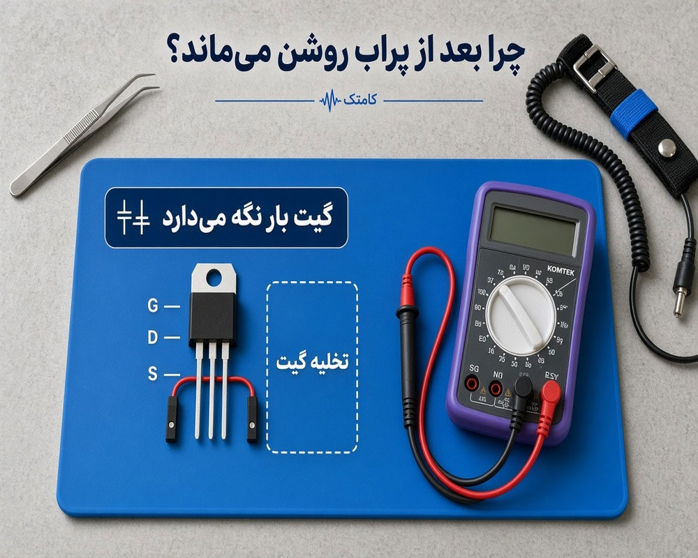 تخلیه بار گیت ماسفت