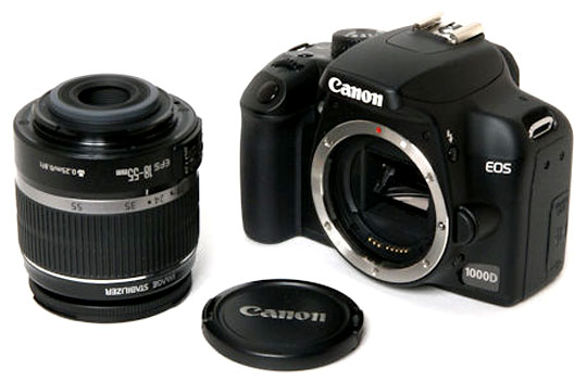 باز کردن سنسور فوکوس دوربین عکاسی Canon EOS 1000D