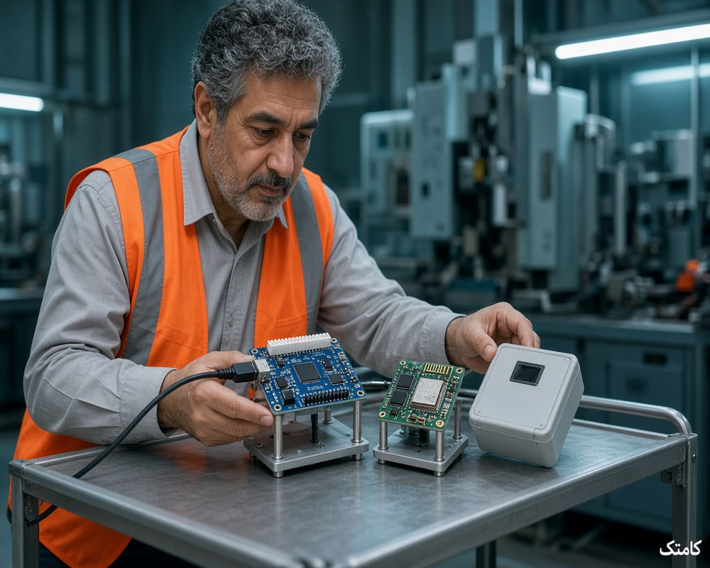 نمونه پروژه اینترنت اشیا با برد ARM و ماژول ارتباطی