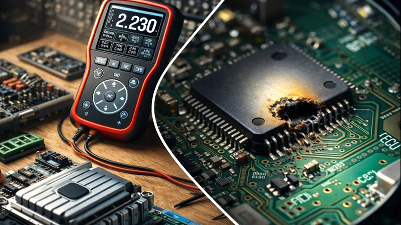 علت‌های خرابی و سوختن ECU خودرو