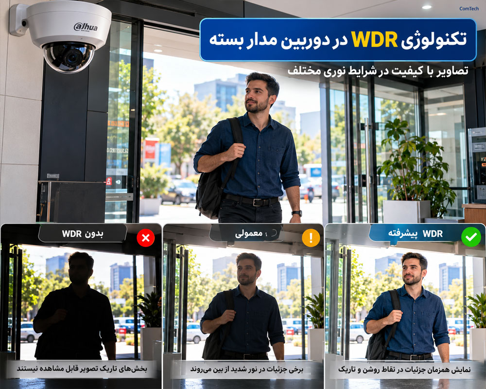 عملکرد WDR پیشرفته