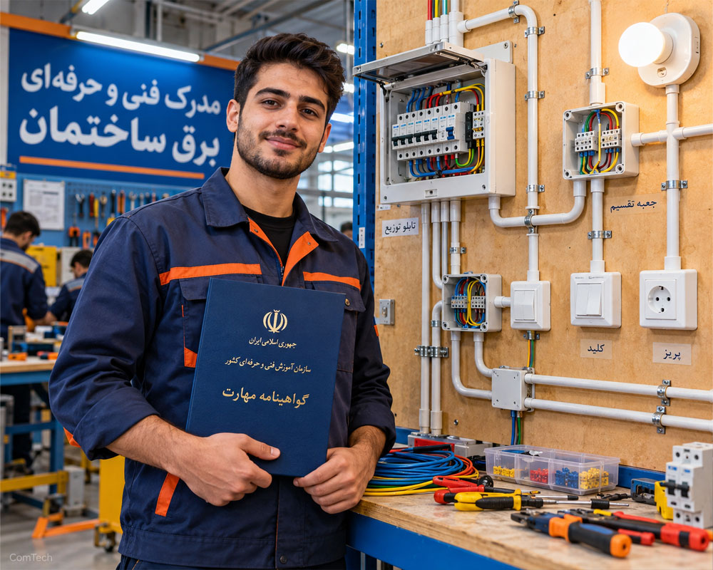 مدرک برق ساختمان