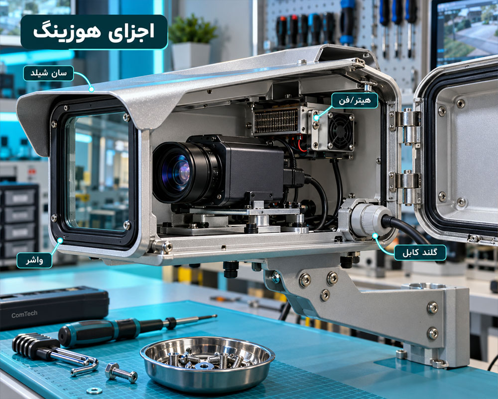 اجزای هوزینگ دوربین