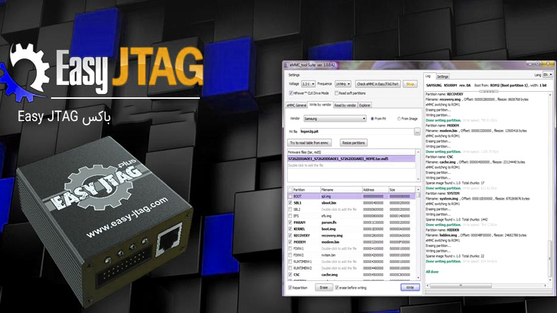 آموزش پروگرام هارد با Easy JTAG: راهنمای کامل برنامه‌ریزی گوشی