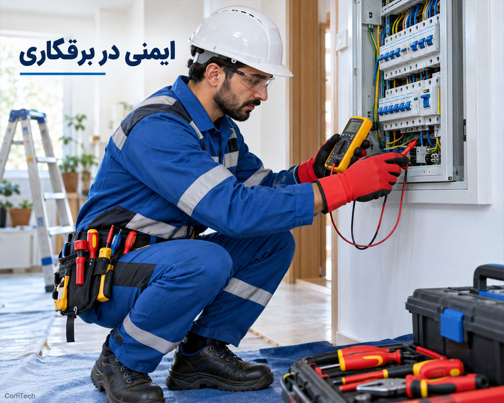 ایمنی در برقکاری ساختمان