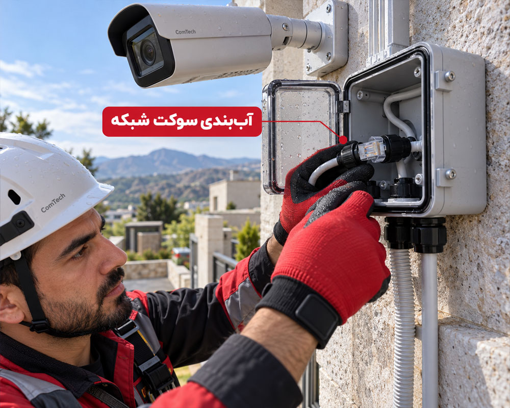 آببندی سوکت شبکه