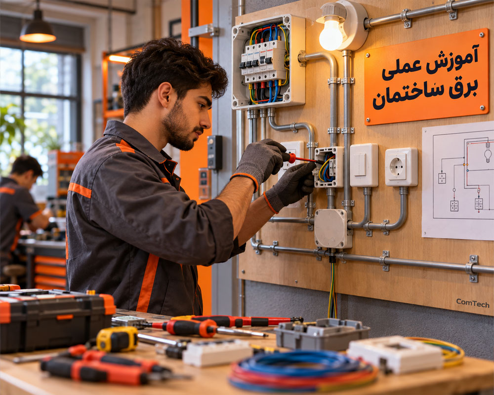 آموزش عملی برق ساختمان