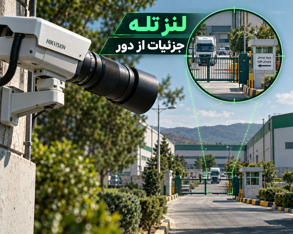لنز تله دوربین مداربسته