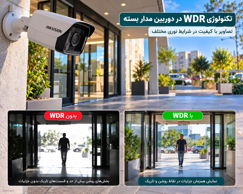 تعادل نور دوربین WDR