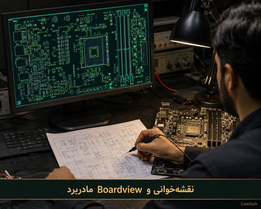 آموزش شماتیک و Boardview مادربرد کامپیوتر