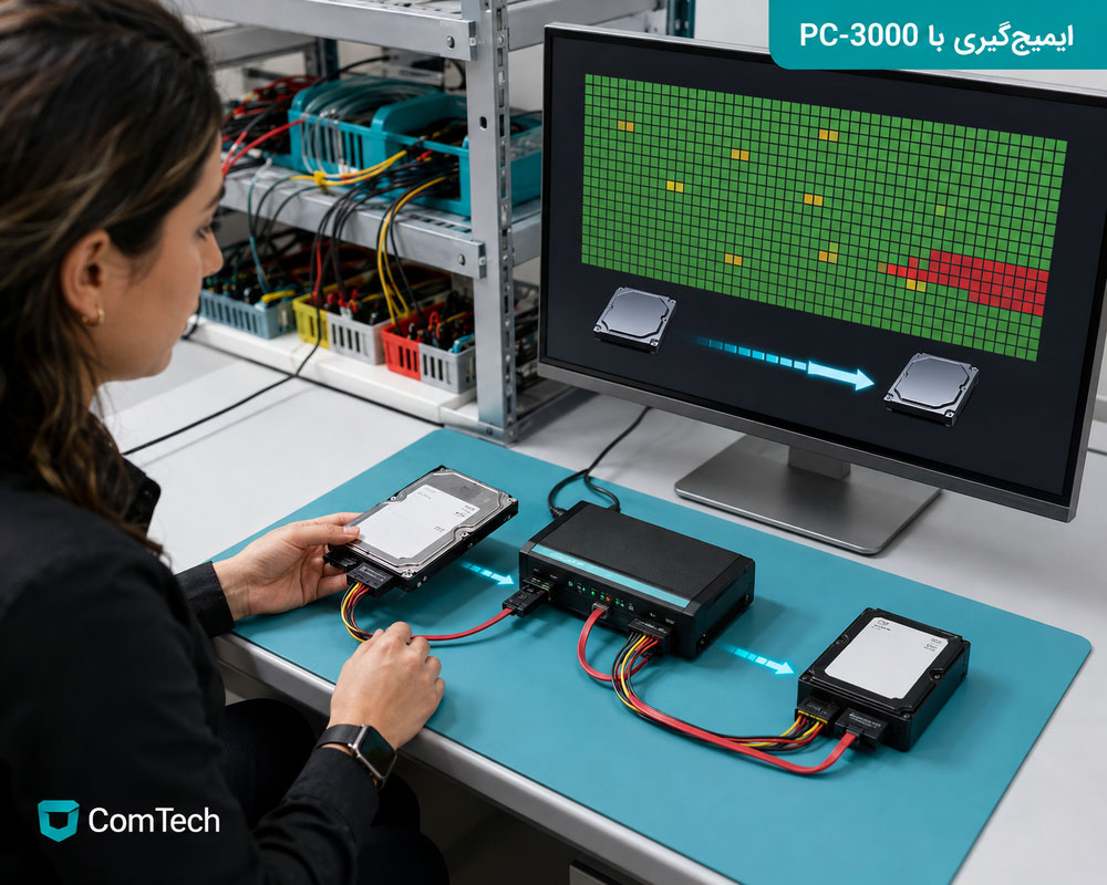 ایمیج‌گیری با PC-3000