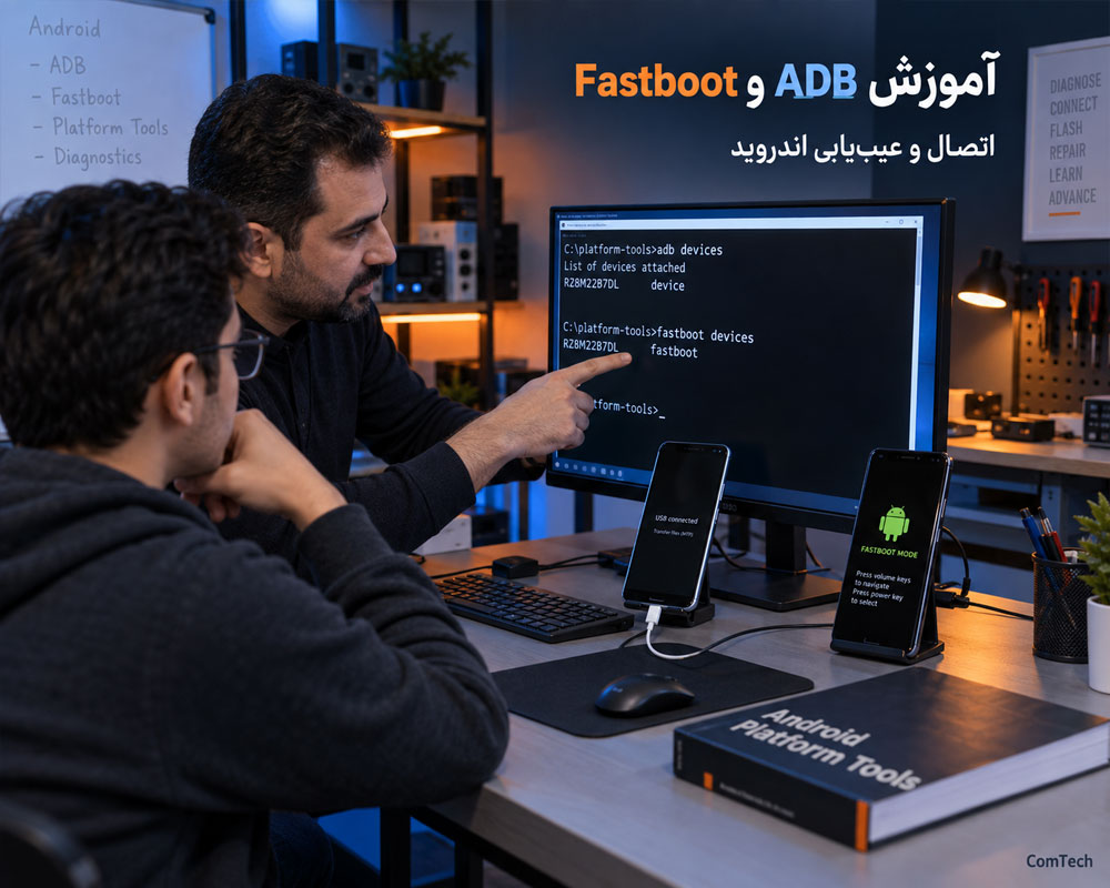 آموزش ADB و Fastboot موبایل