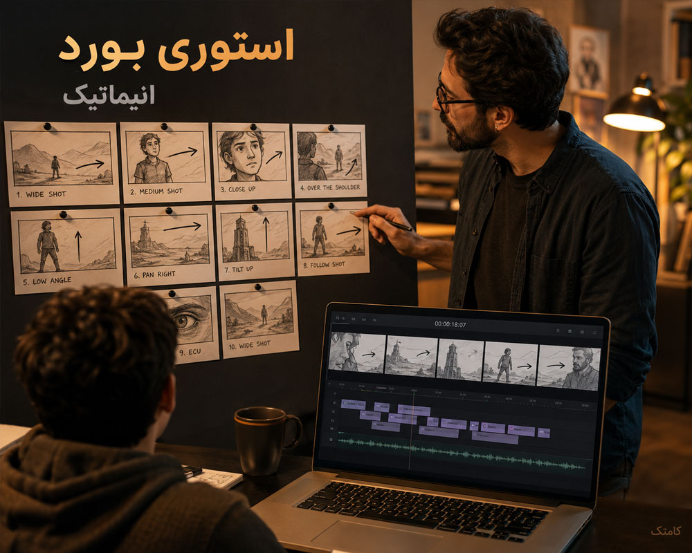 آموزش استوری بورد انیمیشن آموزش استوری بورد انیمیشن