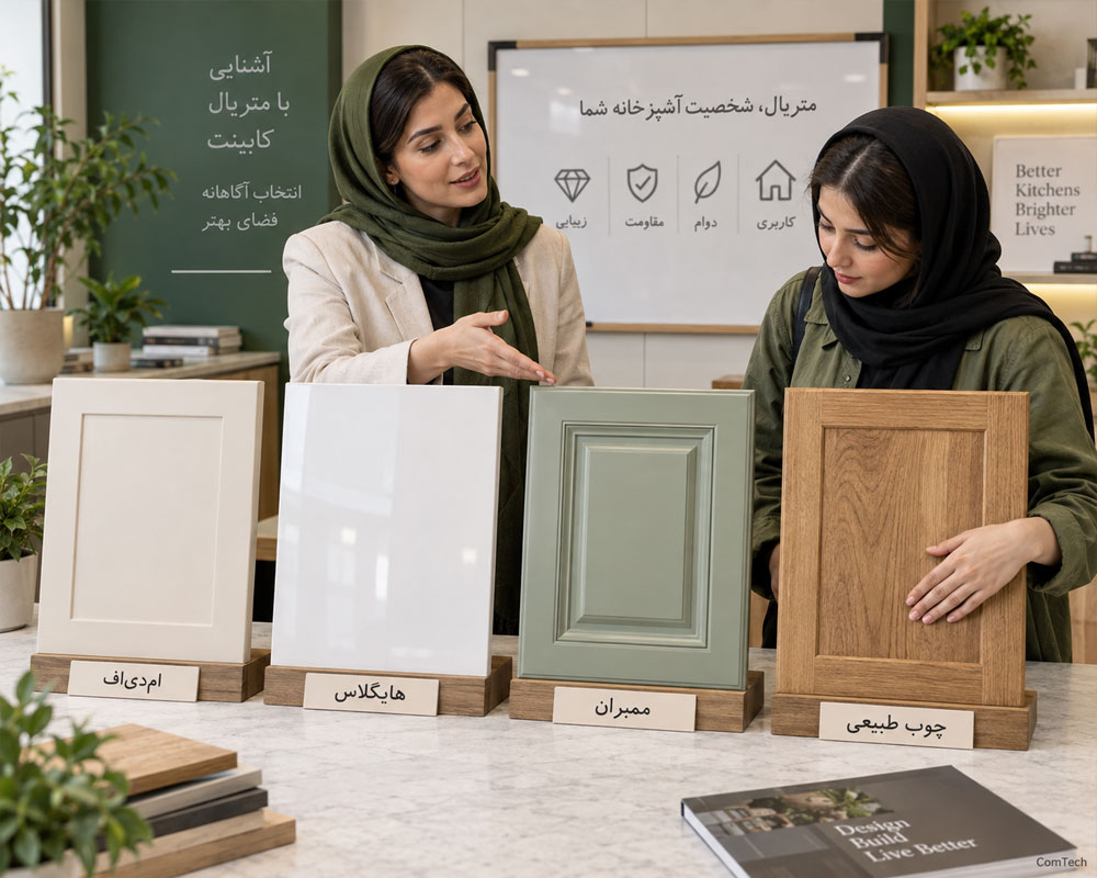 راهنمای انتخاب MDF و متریال مناسب کابینت