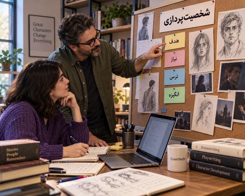 آموزش شخصیت پردازی داستان