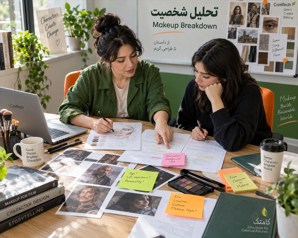 تحلیل شخصیت و فیلمنامه برای طراحی گریم سینمایی