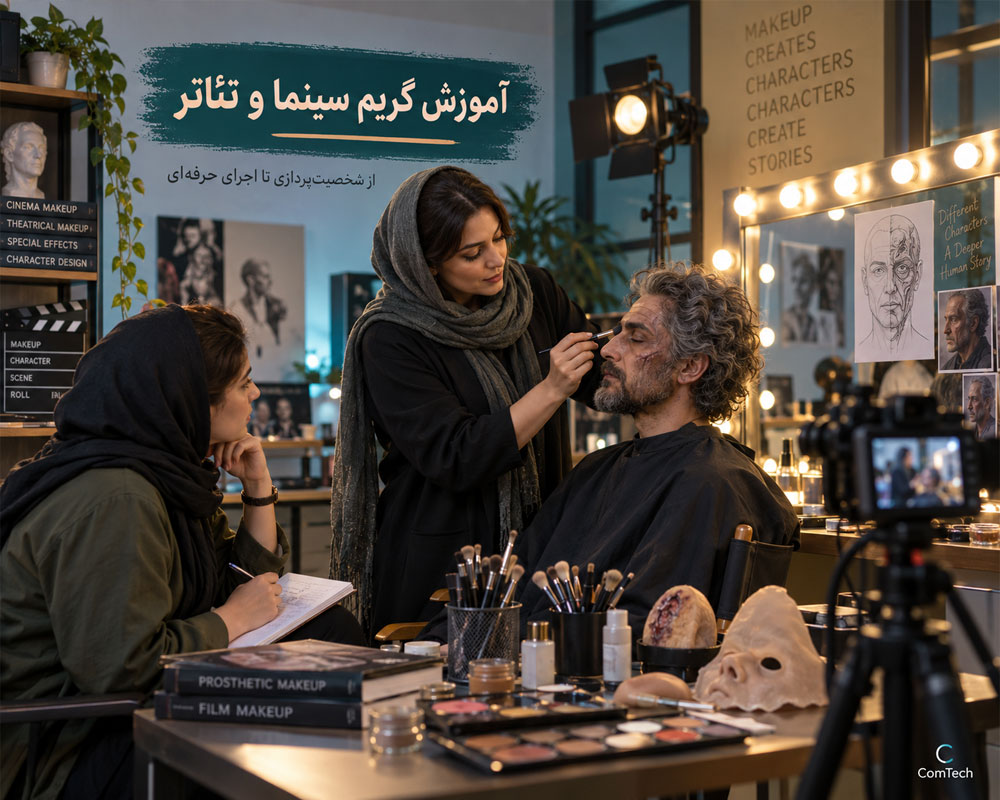 آموزش گریم سینما و تئاتر