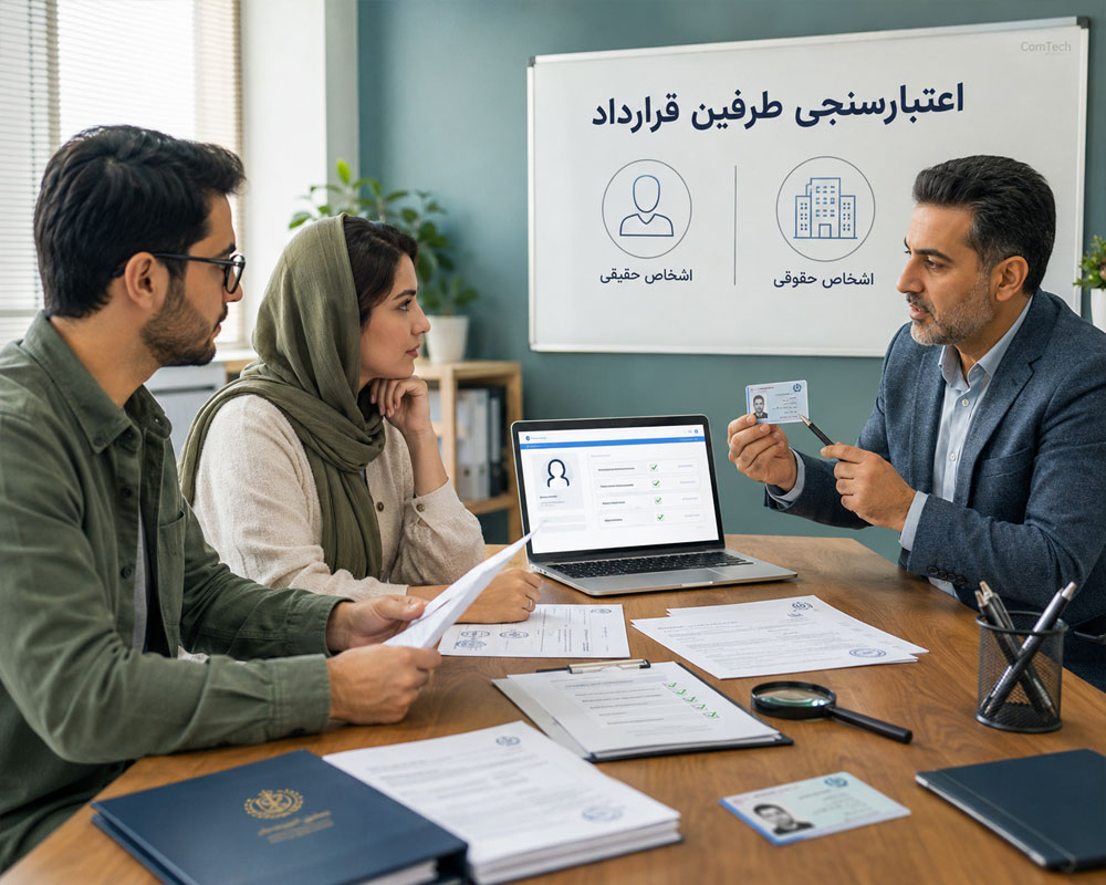 اعتبارسنجی طرفین قرارداد اعتبارسنجی طرفین قرارداد