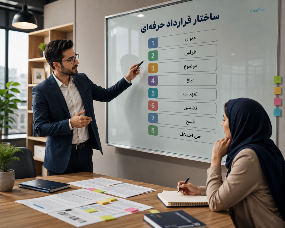 آموزش ساختار قرارداد حرفهای آموزش ساختار قرارداد حرفهای