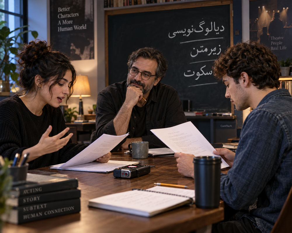 آموزش دیالوگ نویسی حرفه ای