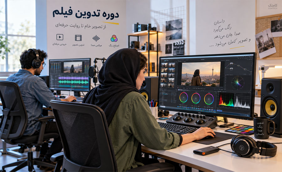 آموزش اصلاح رنگ فیلم