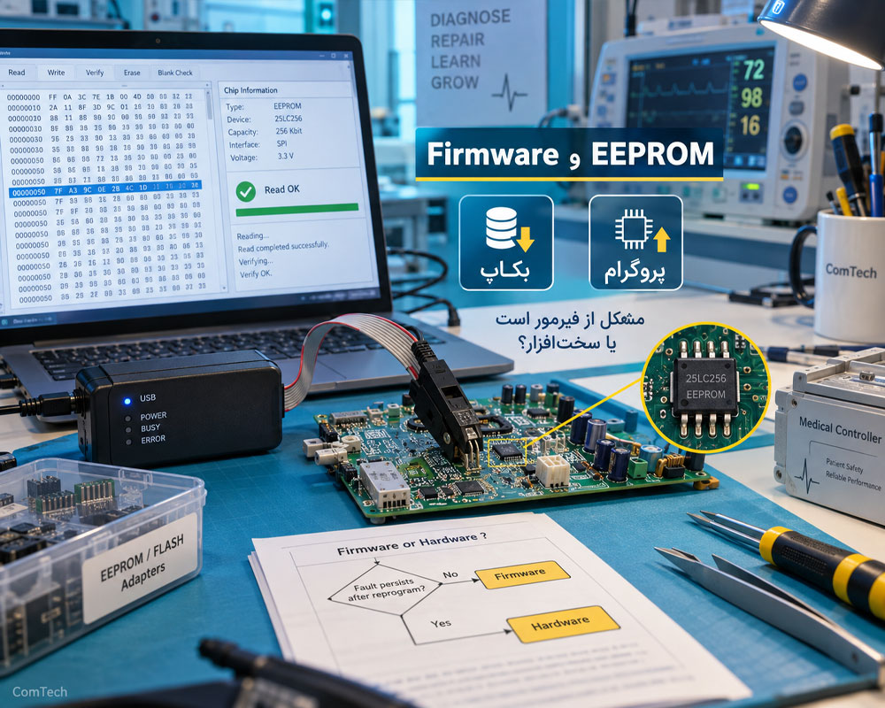 بررسی فریمور و EEPROM پزشکی