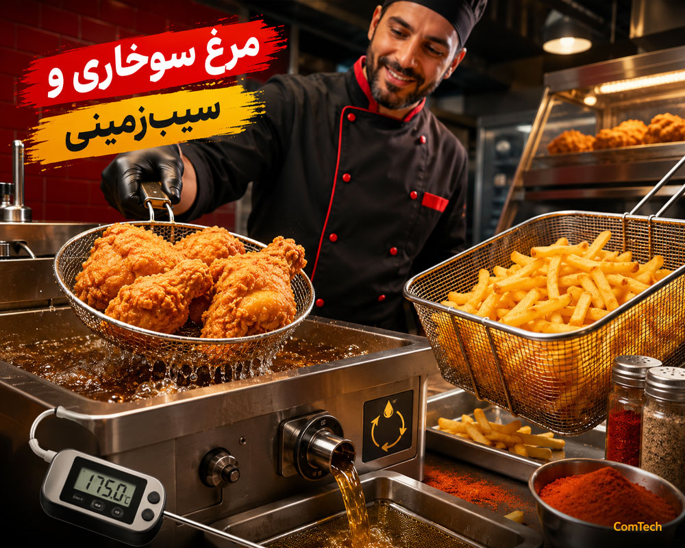 آموزش مرغ سوخاری آموزش مرغ سوخاری