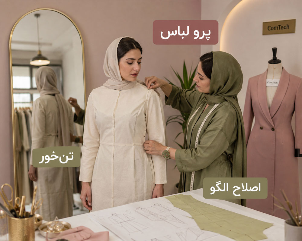 پرو و اصلاح لباس