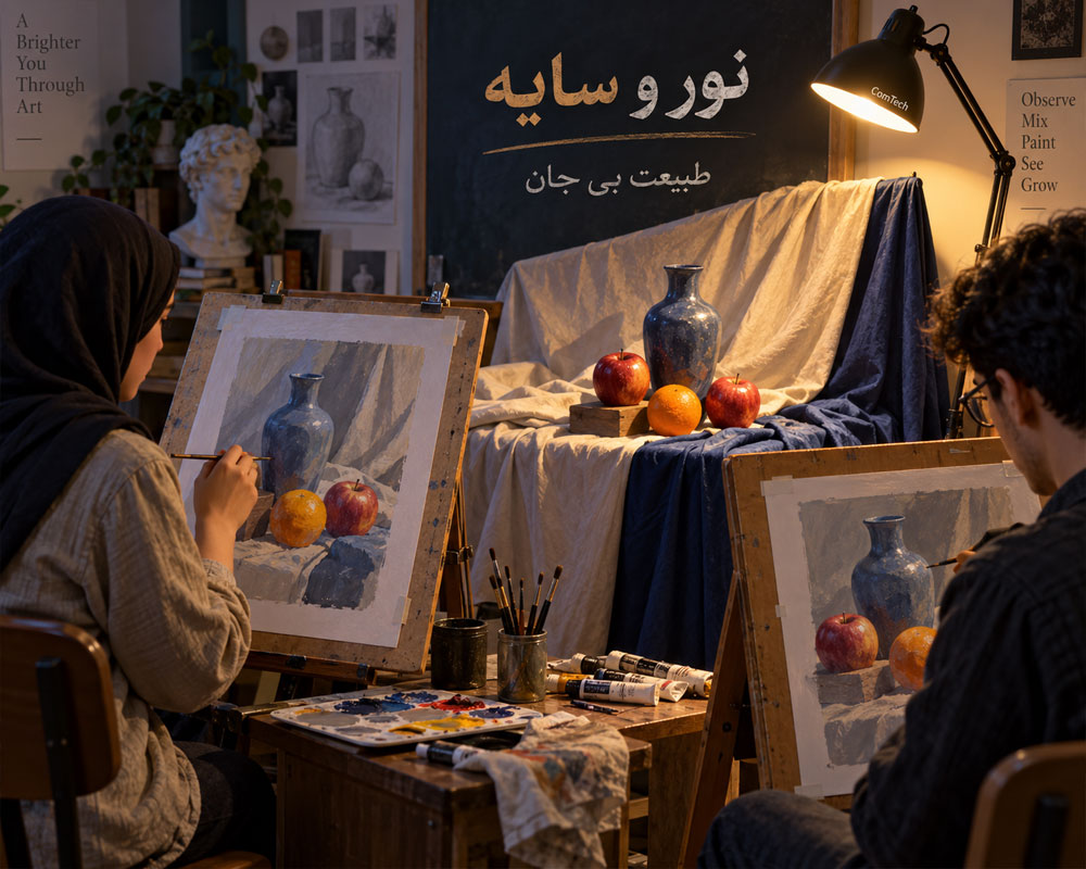 آموزش طبیعت بی جان