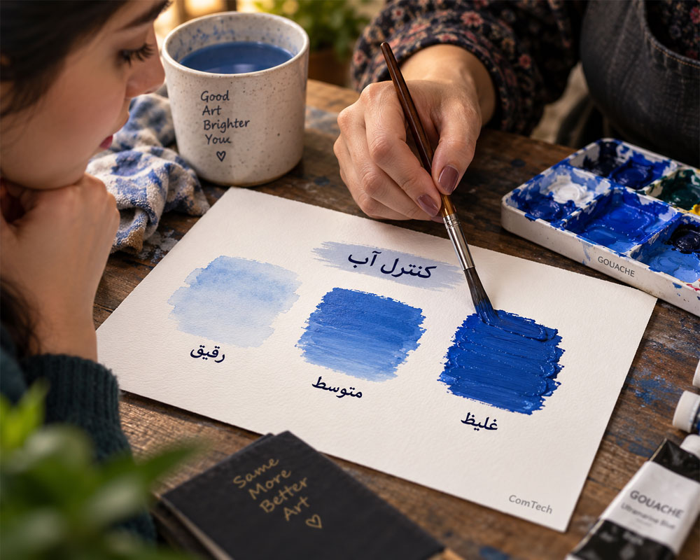 کنترل آب در گواش