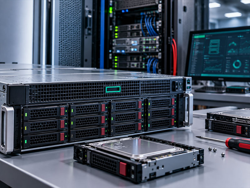 آموزش سرور HP و استوریج HPE
