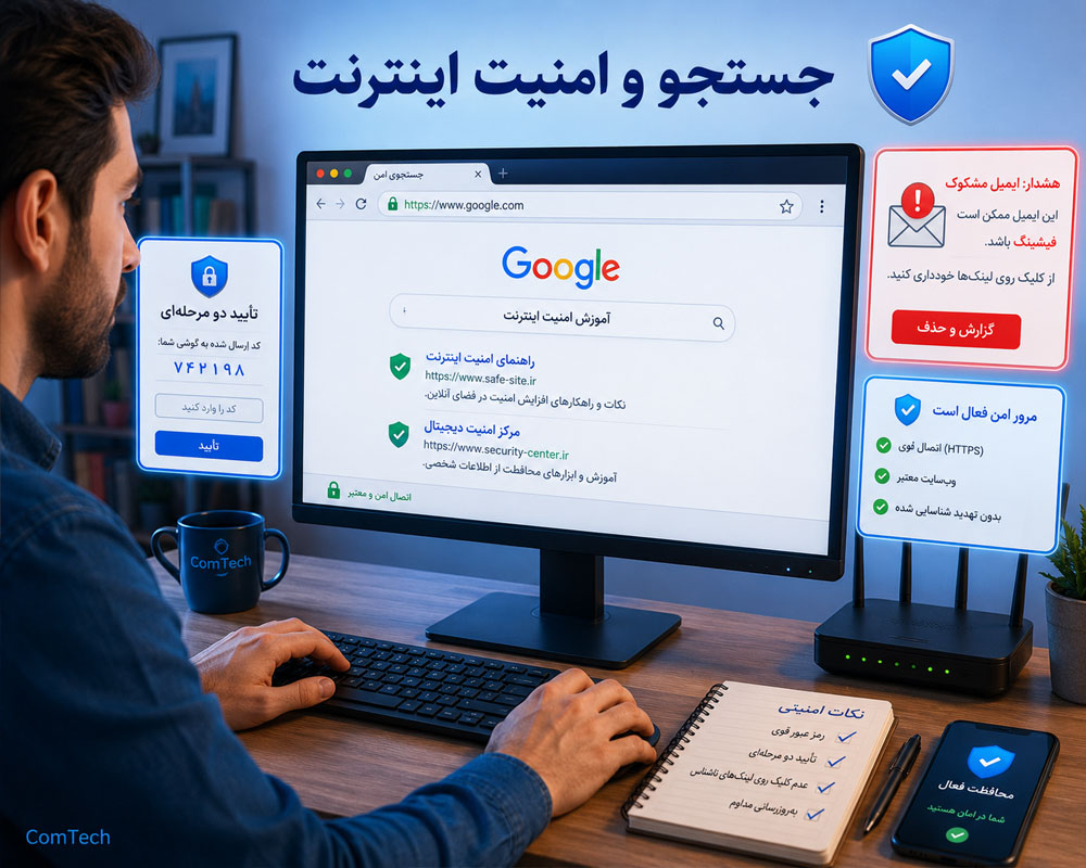 آموزش جستجو و امنیت اینترنت آموزش جستجو و امنیت اینترنت