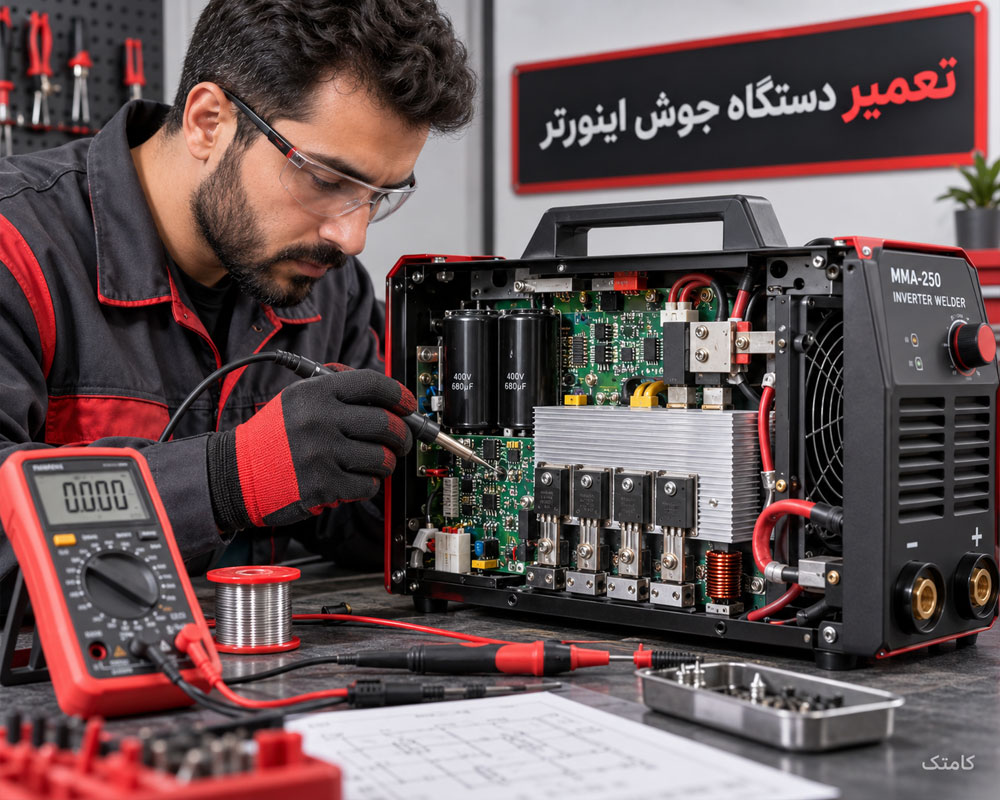 آموزش تعمیر دستگاه جوش اینورتر