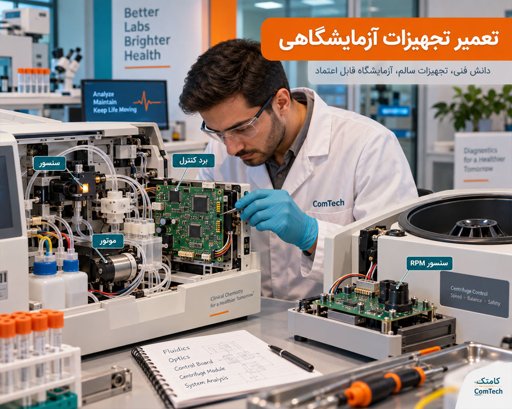 تعمیر تجهیزات آزمایشگاهی پزشکی