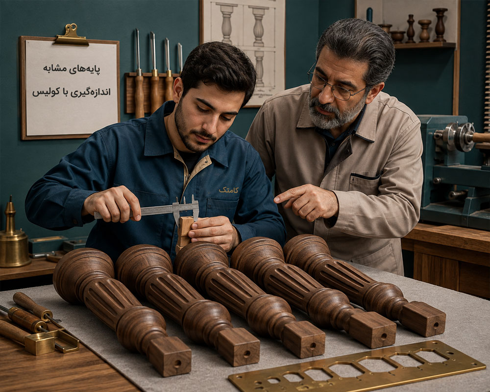آموزش ساخت پایه های مشابه خراطی